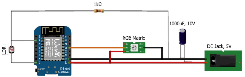 AWTRIX像素灯DIY制作过程