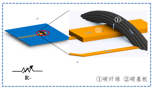 图2  传感器件模型示意图