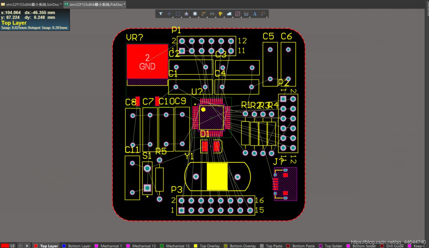 利用原理图绘制PCB板_能用原理图做pcb板吗-CSDN博客