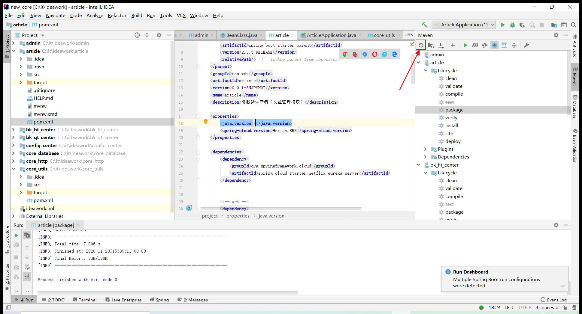 Failed to execute goal org.apache.maven.pluginsmavenjarplugin2.6