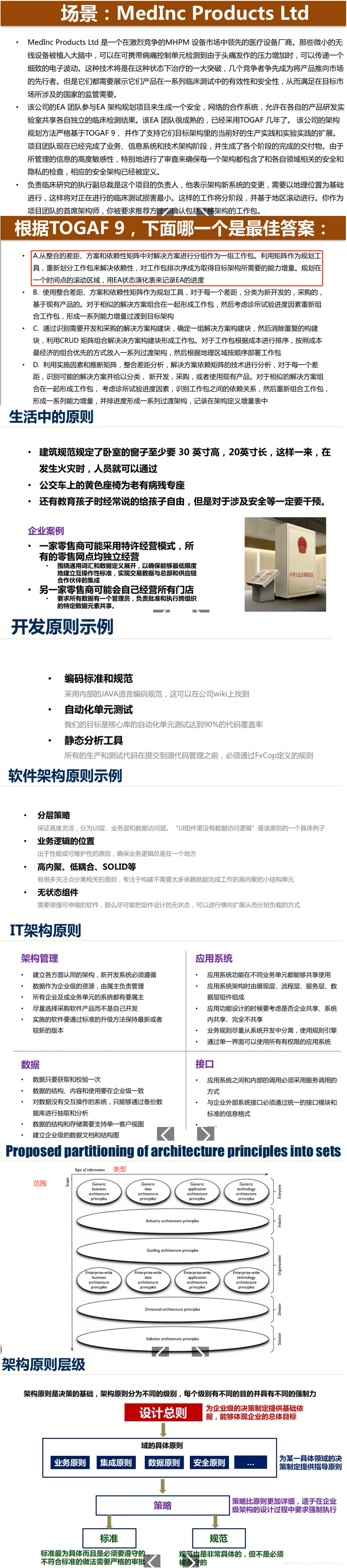 Togaf 学习记录 架构原则 Wonly Wu的博客 Csdn博客