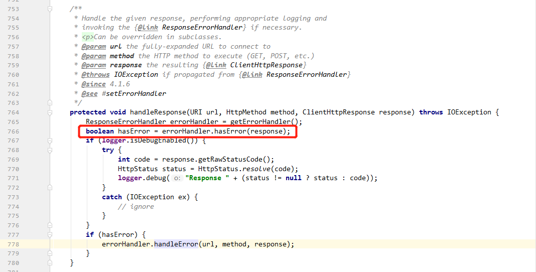 Java自定义RestTemplate的ResponseErrorHandlerCSDN博客
