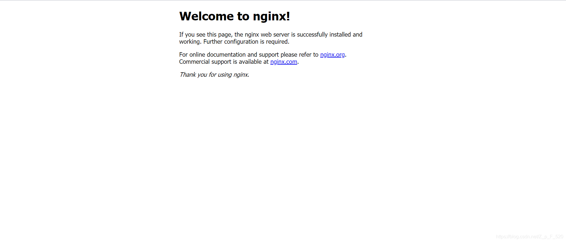 Linux 安装 Nginx 教程