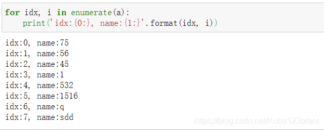 python_怎么取出列表元素的索引