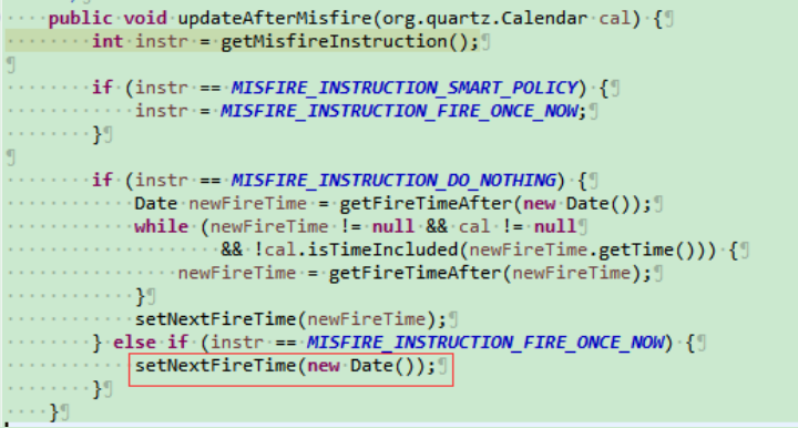 Quartz lock table misfire processing strategy settings - Programmer Sought