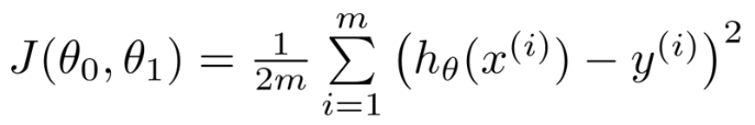 cost function