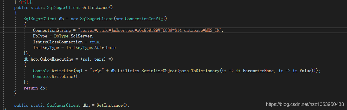 Sqlsugar的连接数据库使用小技巧 Hzz1053950438的博客 Csdn博客 Sqlsugar判断是否连接