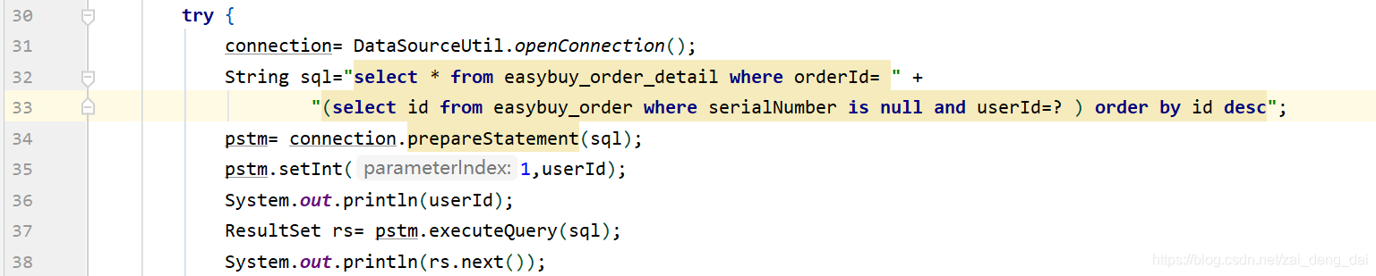 java.sql.SQLSyntaxErrorException: You have an error in your SQL syntax ...