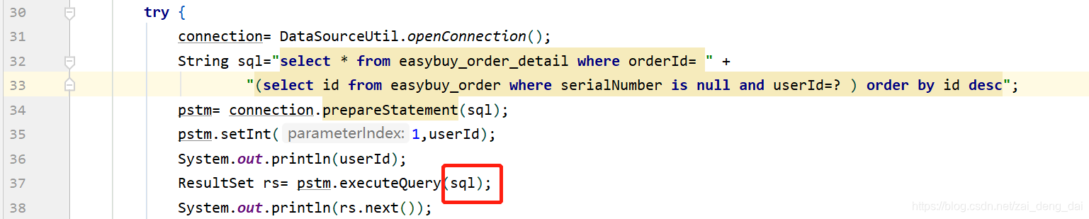 java.sql.SQLSyntaxErrorException: You have an error in your SQL syntax ...