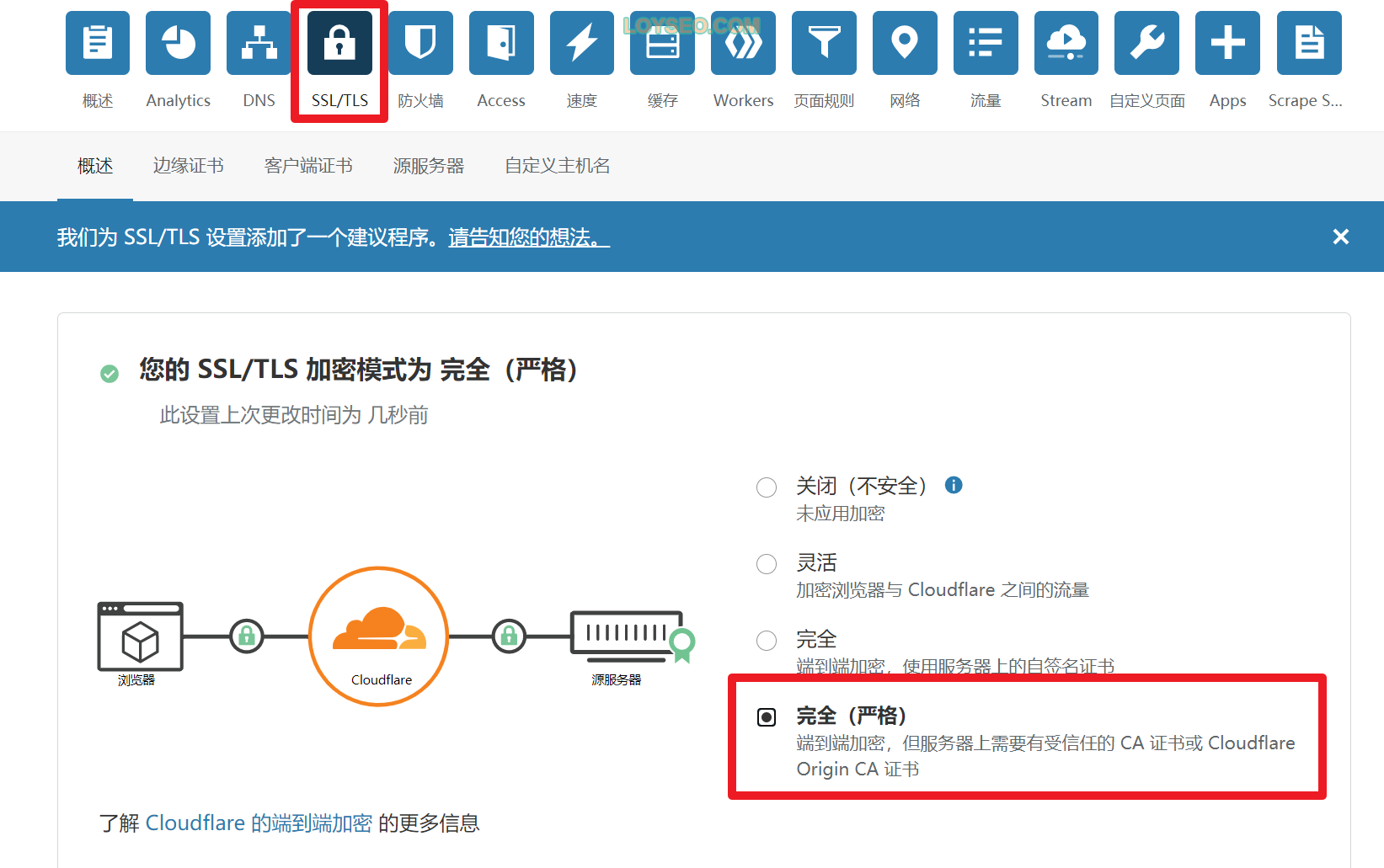 如何给网站开通免费的Cloudflare CDN