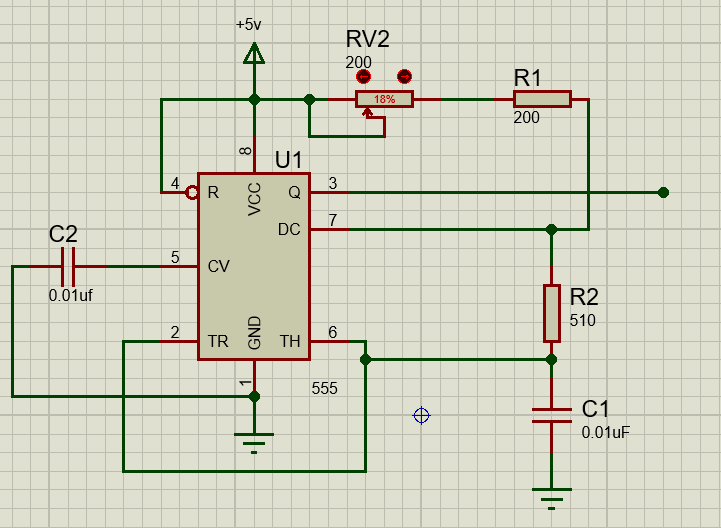 基于ne555的108khz雾化片驱动电路