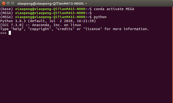 ubuntu16.04下pytorch安装失败 no moudle named torch 以及conda创建虚拟环境python版本无法切换的问题