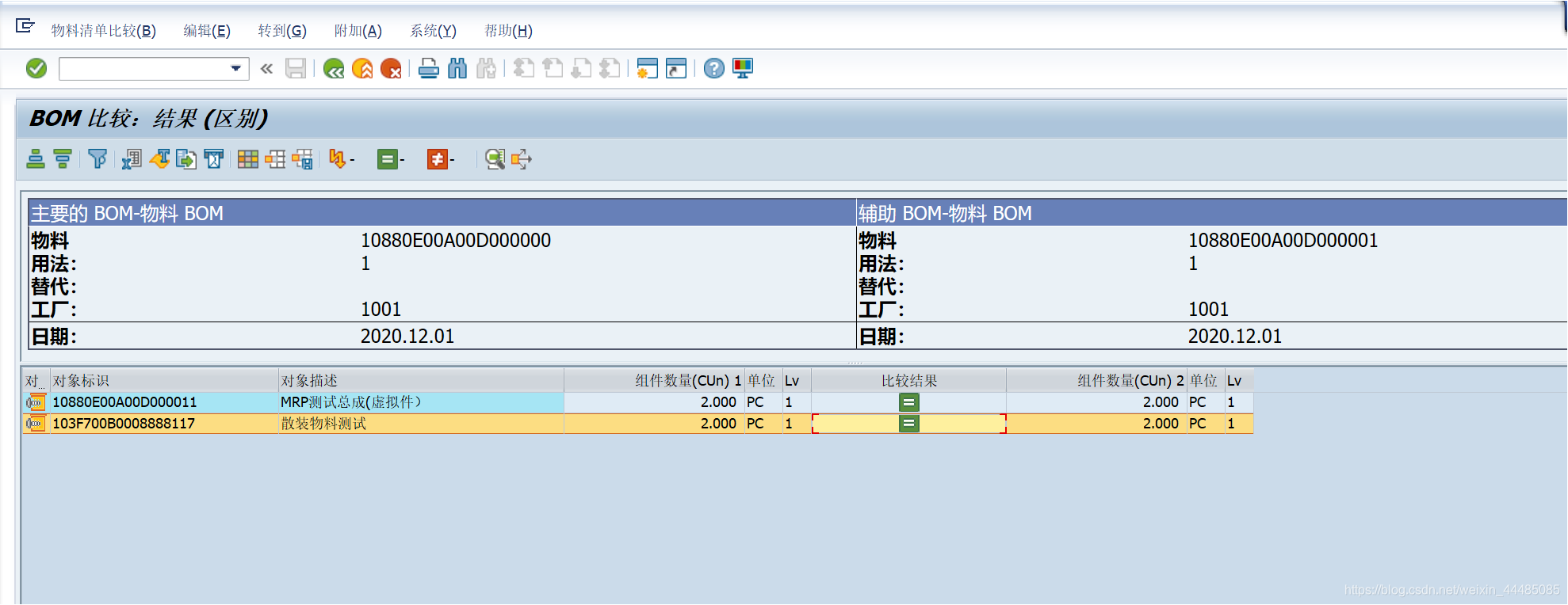 Cs15 Sap Tcode PP实施经验分享(13)——SAP中BOM查询技巧CS11/CS12/CS13/CS14/CS15/CSMB_sap cs12和cs13的区别 ...
