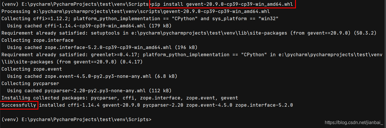 python:导入第三方库greenlet,gevent方法_python3中的greenlet模块怎么导入_浅亡的博客-CSDN博客