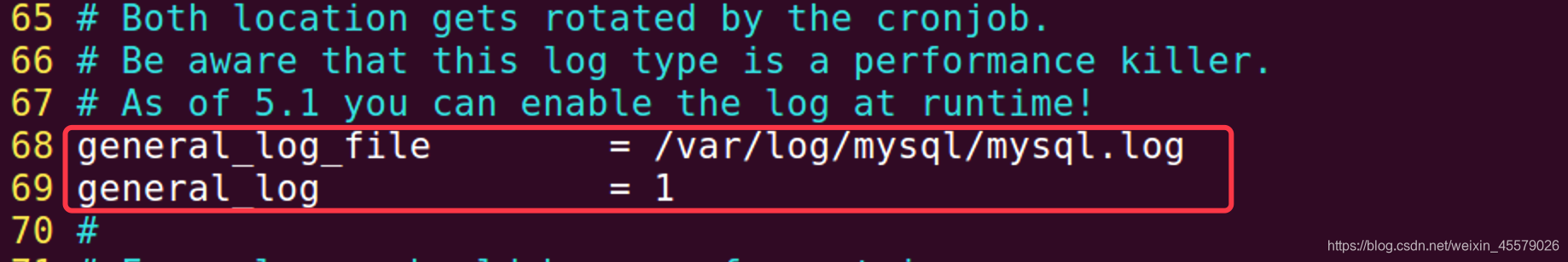 mysql 日志