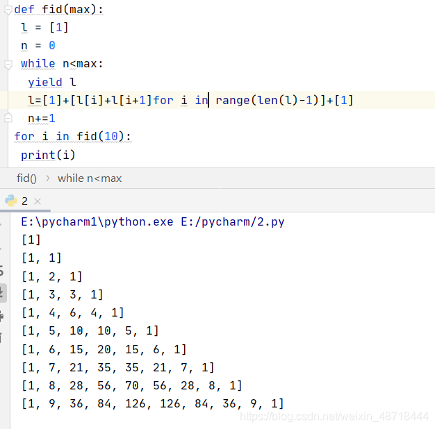 phtyon字符串内置函数   列表（list） 及其函数  tuple    使用dict 和set（随机点名  杨辉三角 ）