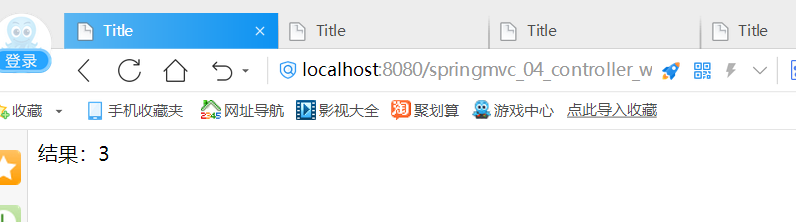 springMVC簡單demo集合（持續更新中……）