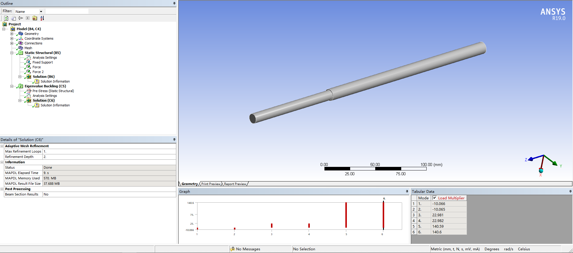 VMMECH012_Buckling of a Stepped Rod