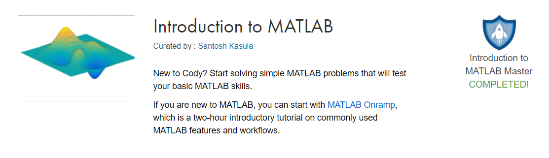 CODY Contest 2020 Introduction to MATLAB 全24题(上)_matlab cody答案-CSDN博客