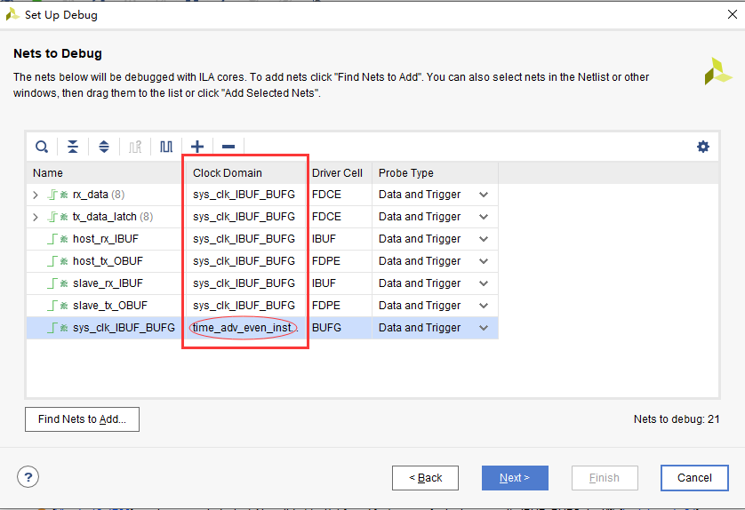 vivado set up debug Clock Domain时钟选择CSDN博客