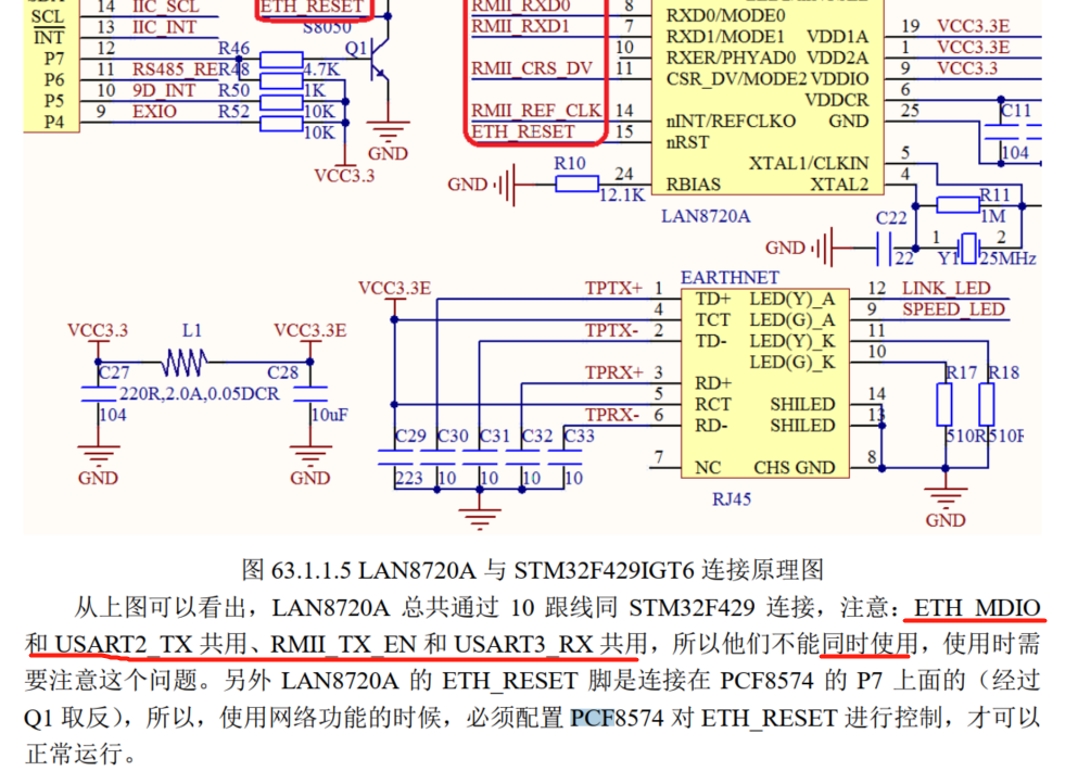 stm32f429ucosiirs485lwip只能收不能发问题