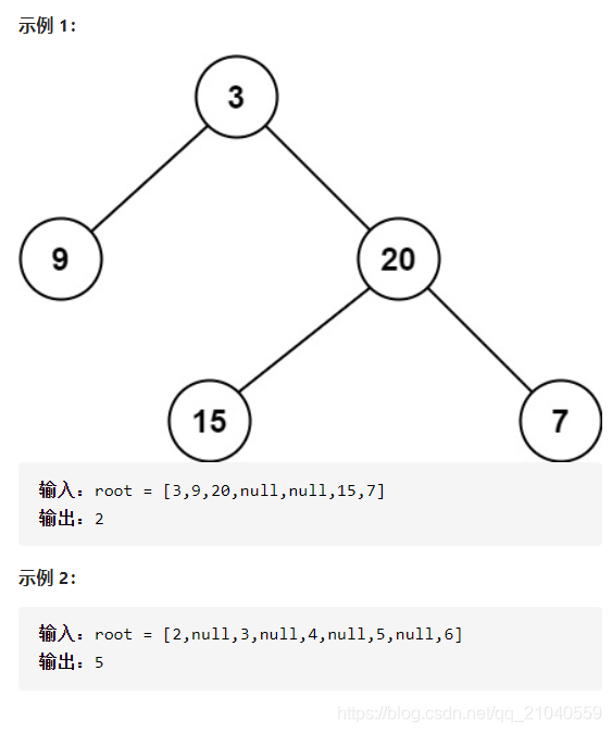 111. 二叉树的最小深度（BFS）