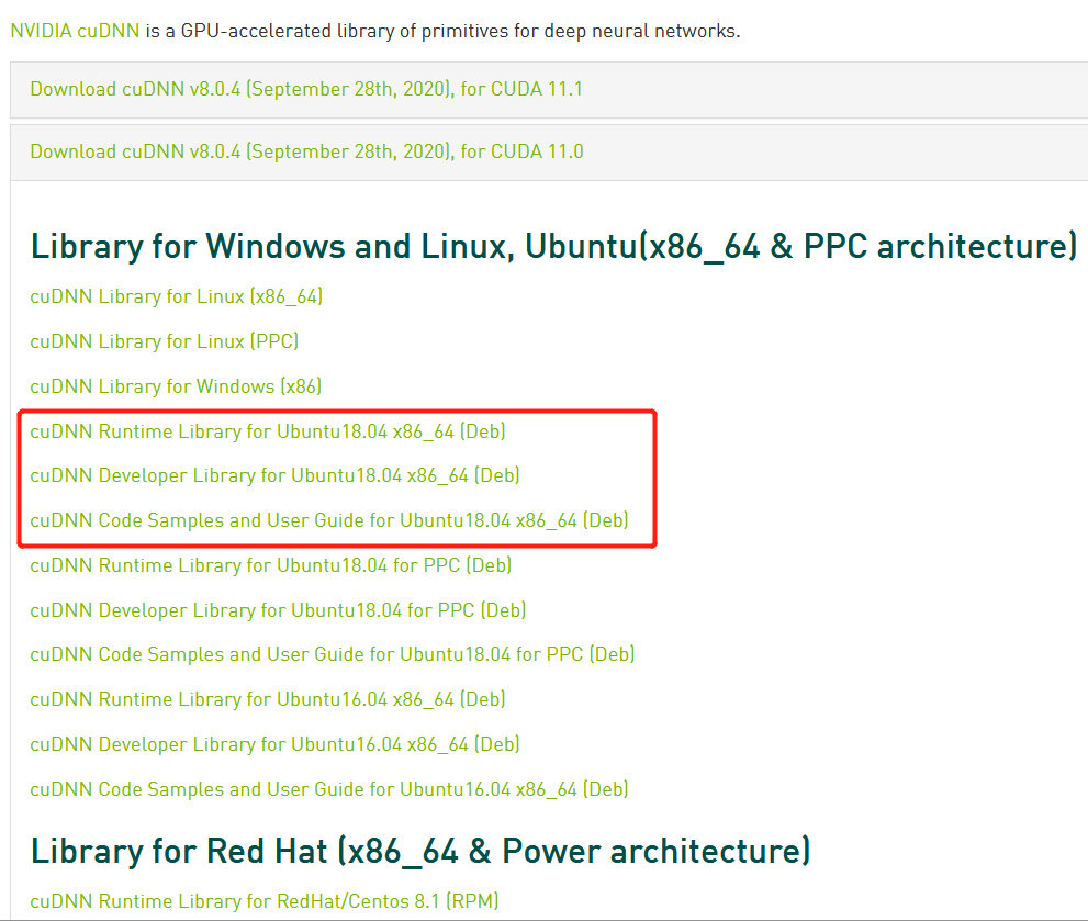 ubuntu18.04 cuda11.0 cudnn pytorch1.7.0 gpu