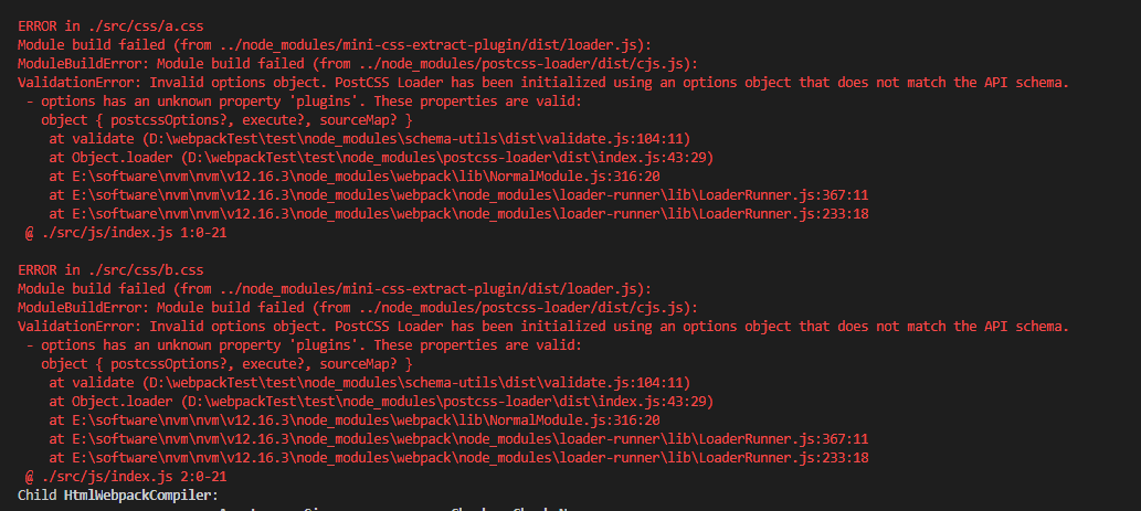 报错modulebuilderror Module Build Failed From Node Modules Postcss Loader Dist Cjs Js 涵祎是abby的博客 程序员宅基地 程序员宅基地