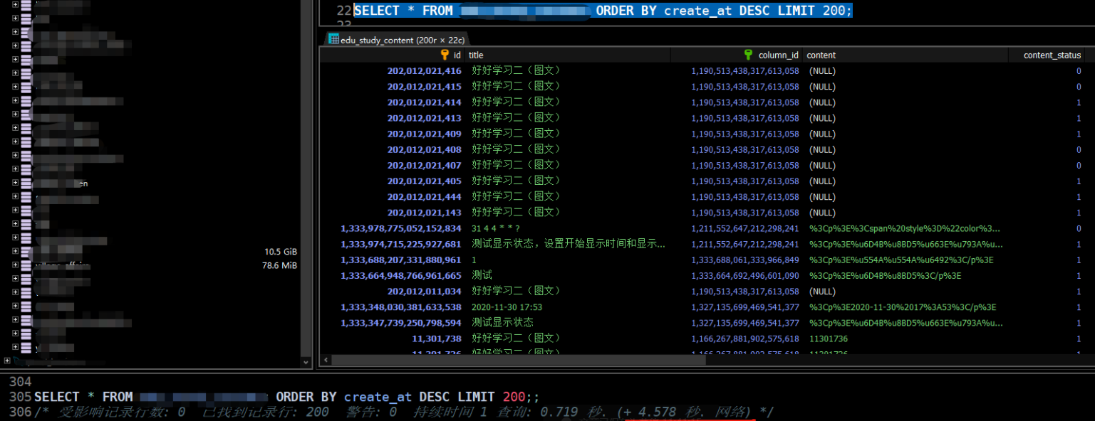 MySQL Longtext字段优化记录(一)[通俗易懂]