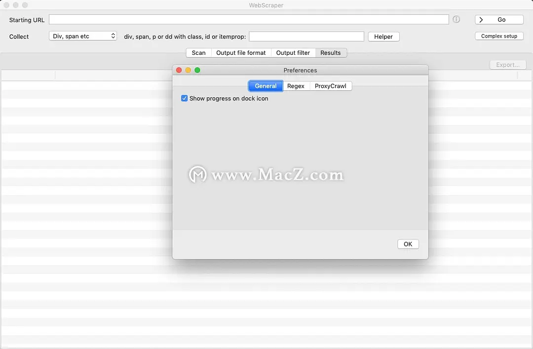 WebScraper for Mac(网站数据抓取工具)
