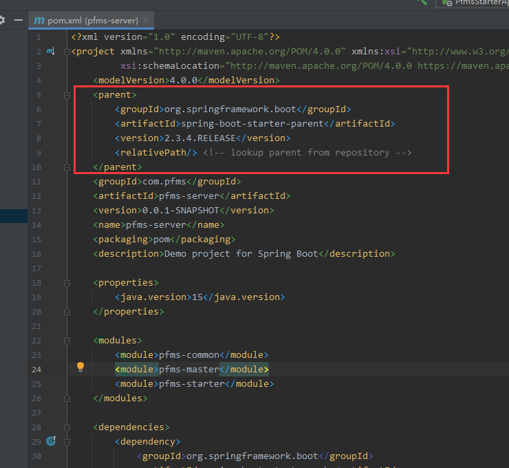 Spring Boot Starter Parent Spring Boot Dependencies Spring Boot
