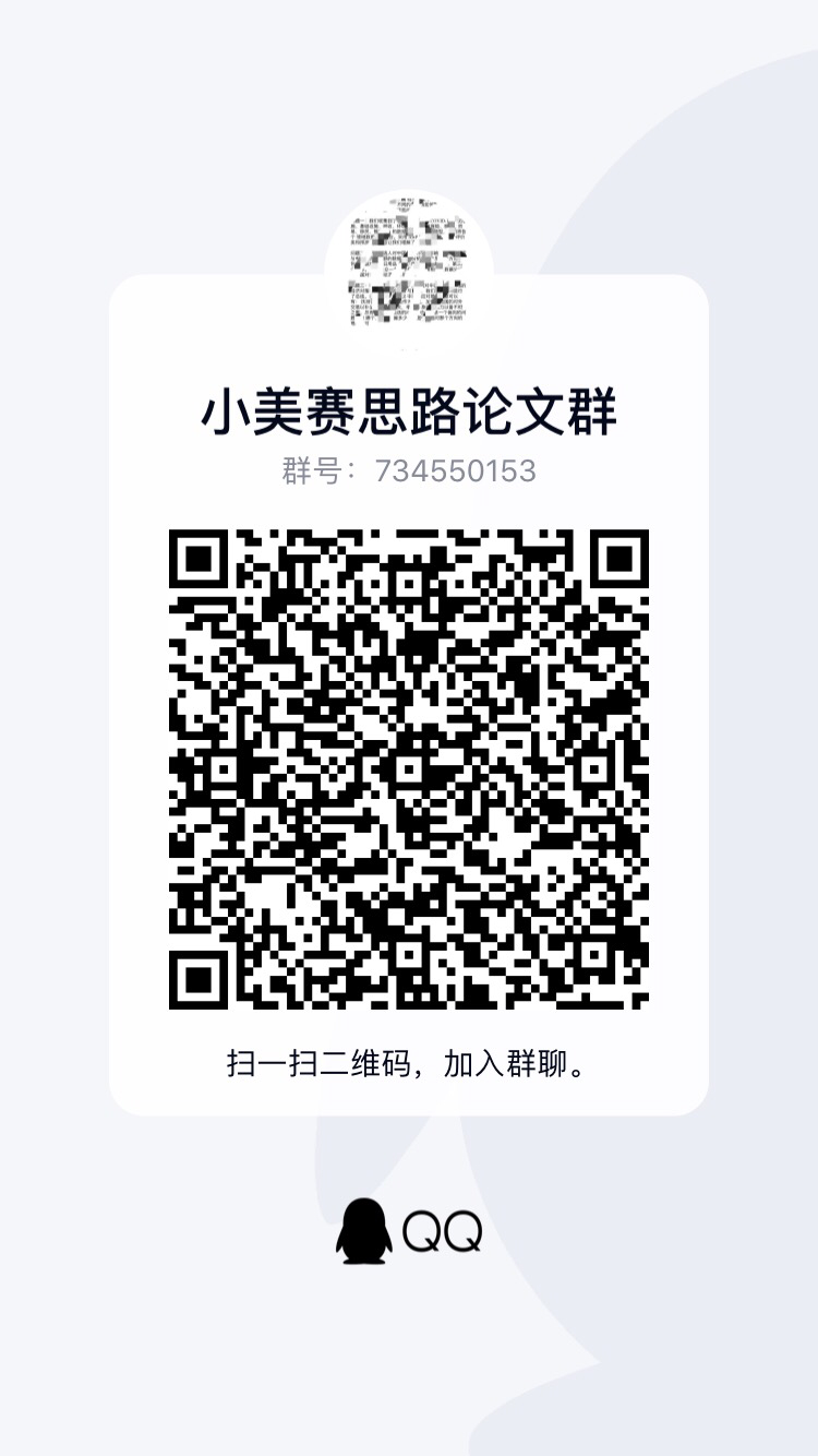 小美赛思路论文交流群