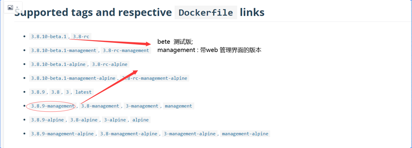 docker 安装rabbitmq 3.8.9