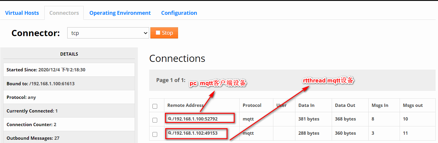 rtthread mqtt
