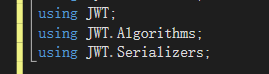 记录一次C#使用JWT单点登录