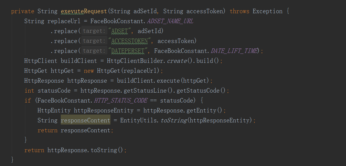 java.lang.IllegalArgumentException Illegal character in query at index