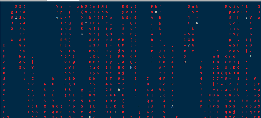 Linux实现代码雨