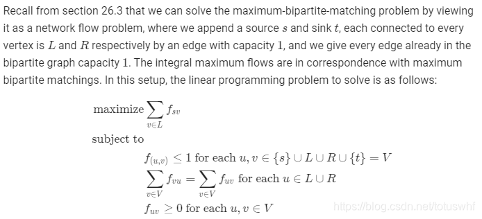 算法导论第三版 第29章习题答案_equality constraint evaluated to trivial true-CSDN博客