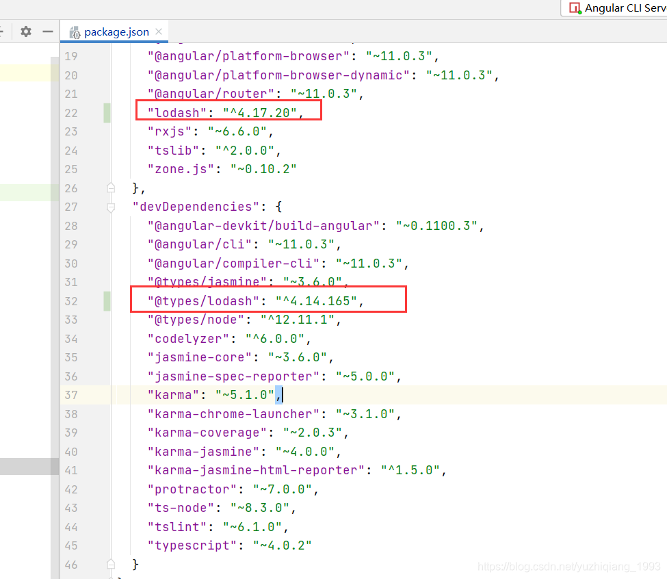 Angular中使用Lodash的方法_angular lodash-CSDN博客