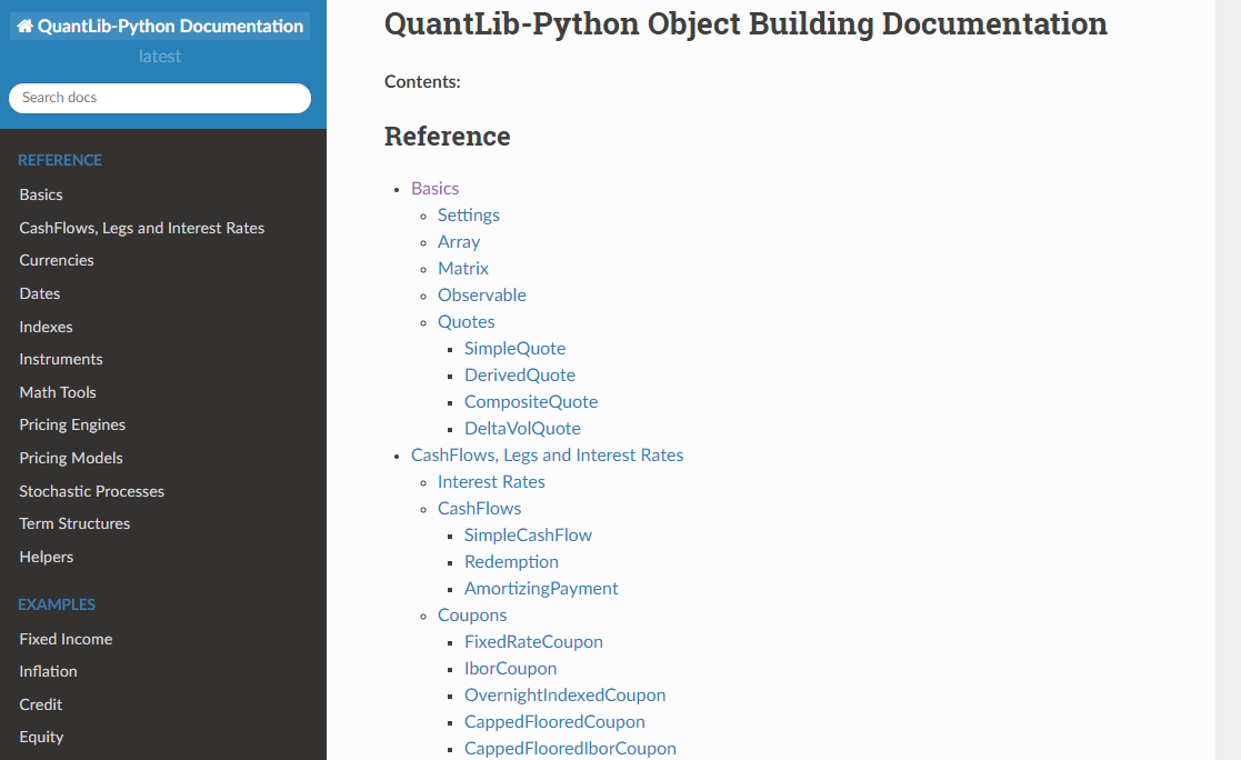 Fintech系列(四) -- 开源金融计算库 Quantlib的学习与使用-CSDN博客