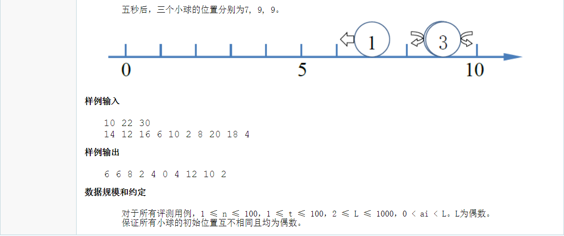 CCF第二题之碰撞的小球