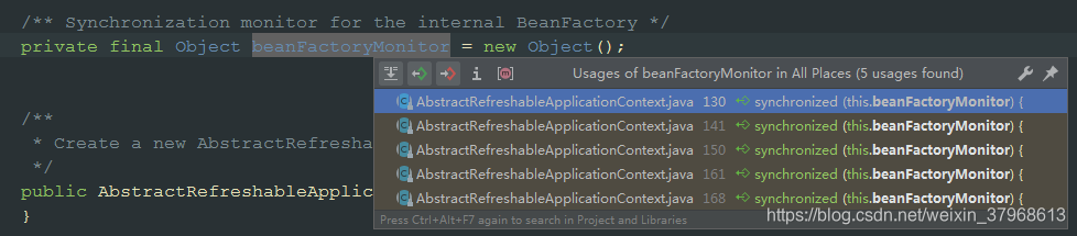 Spring AbstractApplicationContext#refresh()源码解析（1）