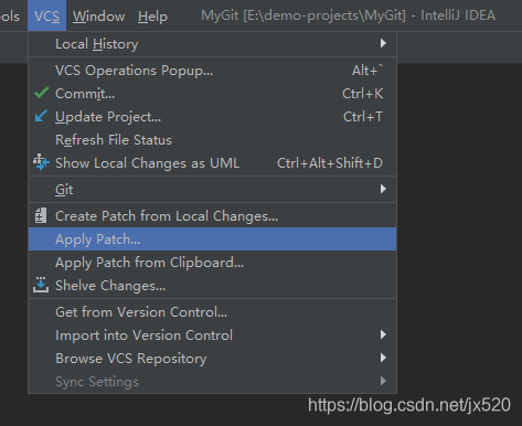 IntelliJ IDEA 记学习笔《Patch 创建补丁》_idea git create patch-CSDN博客
