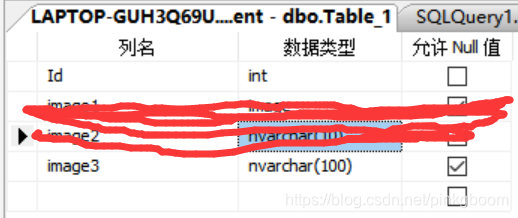 即可以不用image类型，即用一个nvarchar(100)存储图片地址