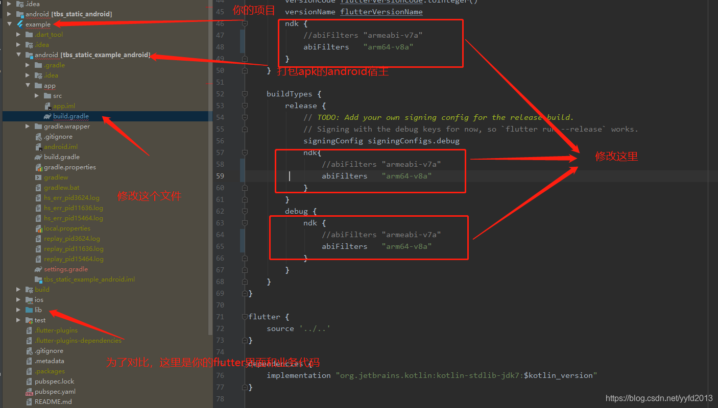 Android gradle 配置修改