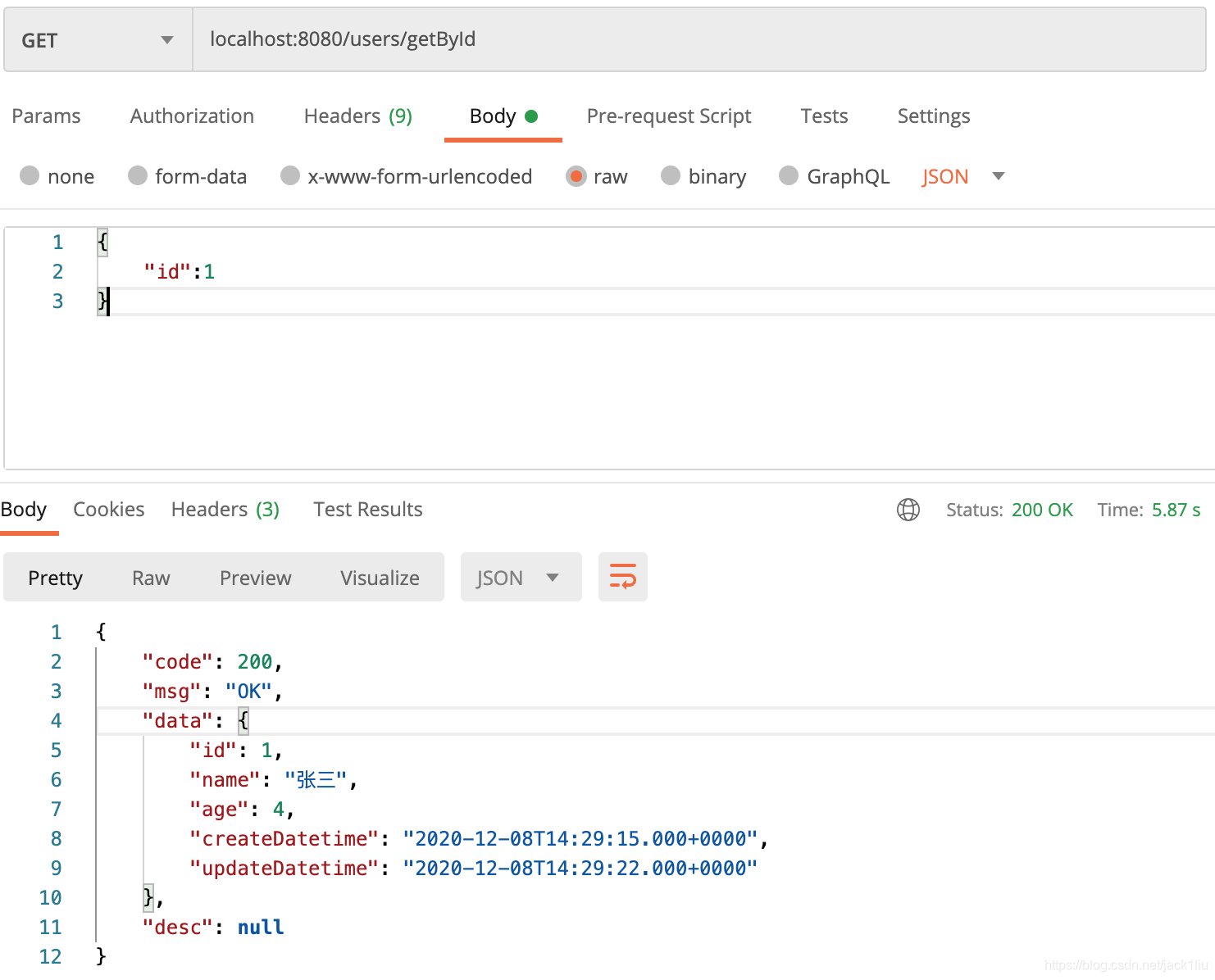 postman 测试 Array、List、Map 入参 API 正确姿势