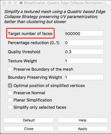 降采样3D Mesh STL模型_quadric edge collapse decimation-CSDN博客