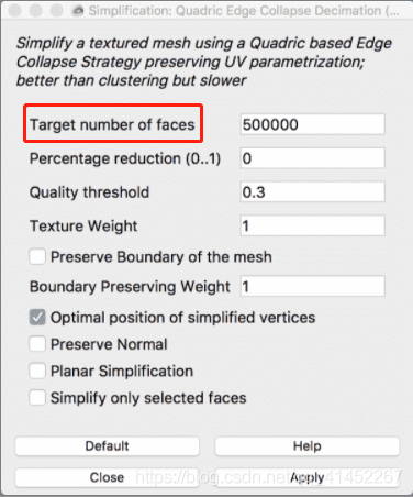 降采样3D Mesh STL模型_quadric edge collapse decimation-CSDN博客