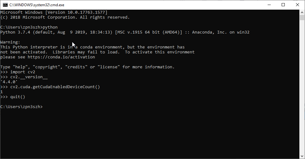 opencv-python