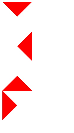 css draw triangle